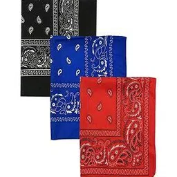 aadishwar creations Paisley Unisex Cotton Paisley Bandanas-picture-26