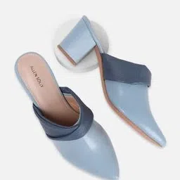 allen solly Women Pointed-Toe Chunky-Heeled Sandals-picture-31