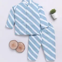 clt.s Boy Striped Shirt & Pants Set image 1