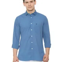allen solly Slim Fit Shirt with Patch Pocket-picture-23