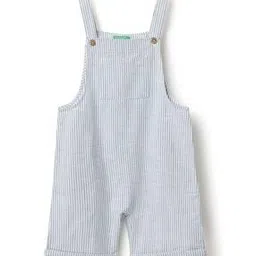 united colors of benetton Girls Stripes Regular Fit Dungaree-picture-50