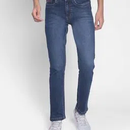crimsoune club Lightly Washed Mid-Rise Slim Jeans-picture-19