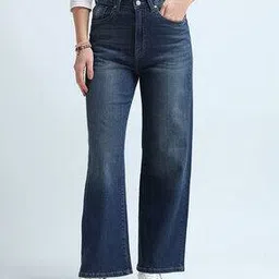 u.s. polo assn. Women Mid-Wash Wide Jeans-picture-10