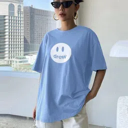 togs & terre Women Graphic Print Round-Neck T-Shirt image 1