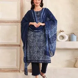 aurelia Women Printed Straight Kurta Set-picture-28