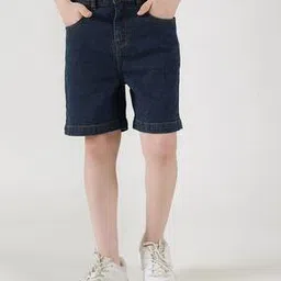 one friday Boys Mid-Rise Regular Fit Flat-Front Shorts-picture-42