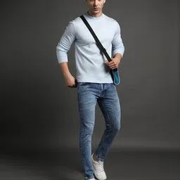 Men Heavy-Wash Crop Fit Jeans-image-31