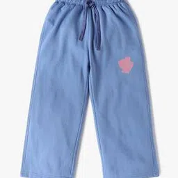 Girls Placement Print Regular Fit Track Pants-image-60