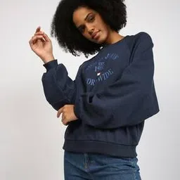 tommy hilfiger Relaxed Fit World Wide Raglan Sleeves Crew-Neck Sweatshirt-picture-42