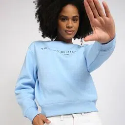 tommy hilfiger Modern Regular Fit Corp Logo Crew-Neck Sweatshirt-picture-41