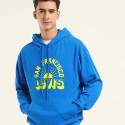 levi's Men Brand Print Regular Fit Hooded Sweatshirt-picture-13