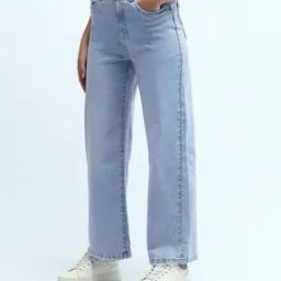 u.s. polo assn. Women Light-Wash Wide-Leg Jeans-picture-12