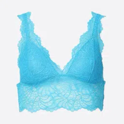 asos design Sienna Lace Longline Padded Bralette image 1