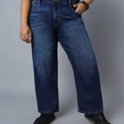 high star Women Lightly Washed Wide Jeans-picture-16