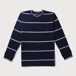 gini & jony Boys Striped Oversized Fit Round-Neck T-Shirt-picture-37