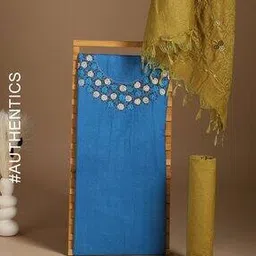 indie picks Hand Dyed Embroidery Unstitched Dress Material-picture-11