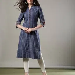 nyrika Women Striped Straight Kurta-picture-46