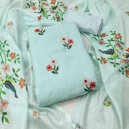 nyrika Women Floral Unstitched Dress Material-picture-28