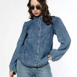 buda jeans co Women Washed Loose Fit Top-picture-39