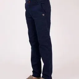 one friday Boys Striped Relaxed Fit Flat-Front Trousers-picture-48