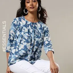 Women Floral Print Relaxed Fit Top-image-44