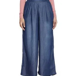 go colors Washed Mid-Rise Palazzos-picture-30