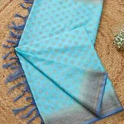 soch Women Zari Woven Dupatta-picture-13
