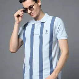 u.s. polo assn. Men Striped Slim Fit Polo T-Shirt-picture-25