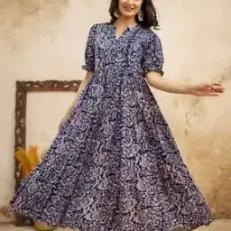 presha Women Floral Fit And Flare Dress-picture-14