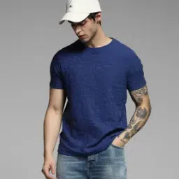 jack & jones Men Floral Pattern Regular Fit Crew-Neck T-Shirt-picture-10