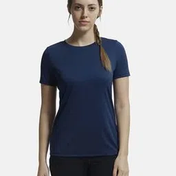 jockey MW71 Microfiber Fabric Relaxed Fit Round-Neck Half Sleeve T-Shirt with Stay Fresh Treatment-picture-36