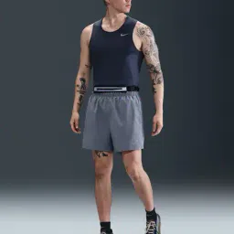 nike Men DF Miler Regular Fit Crew-Neck Singlet image 1