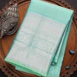 anjaneya sarees Women Floral Woven Banarasi Saree with Contrast Border-picture-25