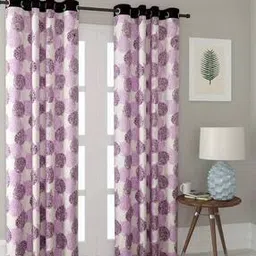 cortina eyelet curtain Set of 2 Printed Door Curtains-picture-14