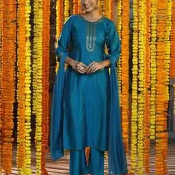 gerua by libas Women Self-design Kurta Set-picture-13