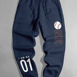 codez Boys Typographic Print Mid-Rise Joggers-picture-16