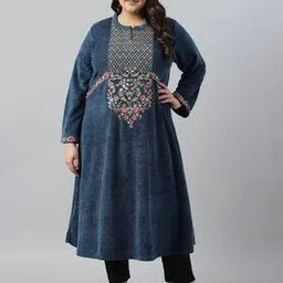Women Round Neck Kurta-picture-34