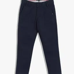 tommy hilfiger Boys Slim Fit Flat-Front Trousers-picture-13