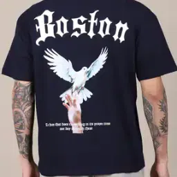 Shein Drop Shoulder Typographic Back Print Crew Tshirt-picture-47