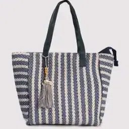 avaasa Women Embroidered Tote Bag with Double Handles-picture-24