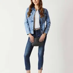 miss chase Women Washed Jacket image 1