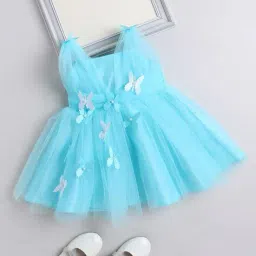 the magic wand Girls Fit & Flare Dress image 1