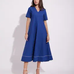 pink fort Women A-line Dress image 1