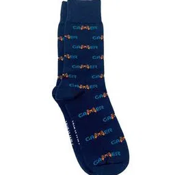 mint & oak Typographic Print Mid-Calf Everyday Socks-picture-34