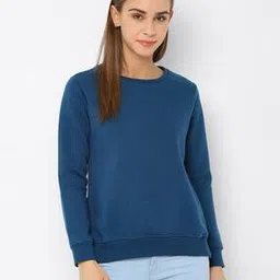allen solly Crew-Neck Pullover with Ribbed Neckline-picture-45
