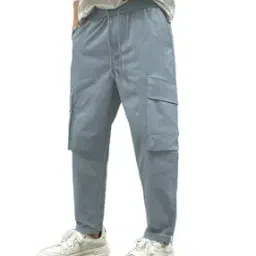 buda jeans co Men Relaxed Fit Cargo Pants with Drawstring Waist-picture-14