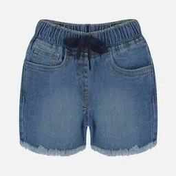 kiddopanti Girl Flat-Front Regular Fit Shorts-picture-34