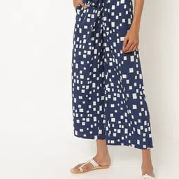 zizo by namrata bajaj Printed Geometric Print Palazzos with Tie-Up-picture-42