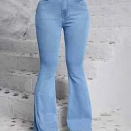 buda jeans co Women Lightly Washed Wide Jeans-picture-27