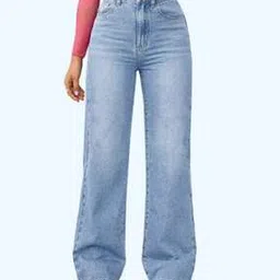 buda jeans co Women Wide Jeans with 5-Pocket Styling-picture-25